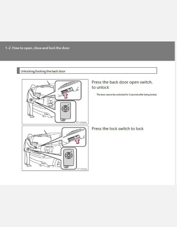 toyota ist 2010-2011 owners manual in english